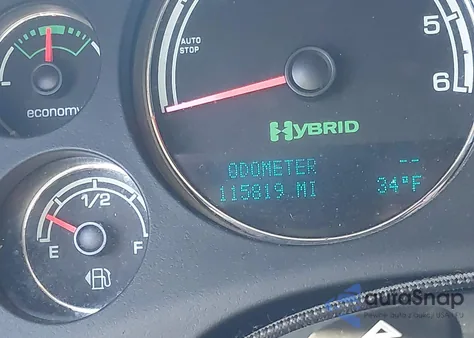 2009 Chevrolet Tahoe Hybrid z USA, uszkodzony, nr VIN 1GNFK13509R109480